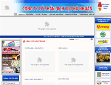 Tablet Screenshot of maseco.com.vn